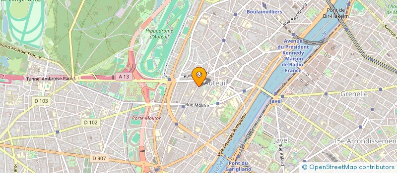 localisation de l'entreprise THL CONSEIL  PARIS