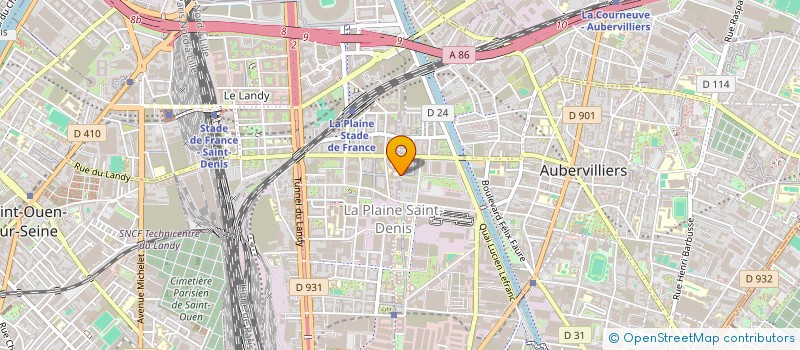 localisation de l'entreprise THL LOCATION à SAINT-DENIS
