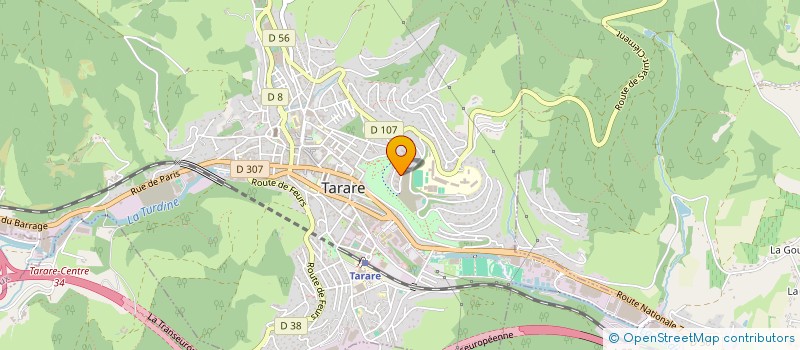 localisation de l'entreprise THL TRUCKS INTERNATIONAL  TARARE