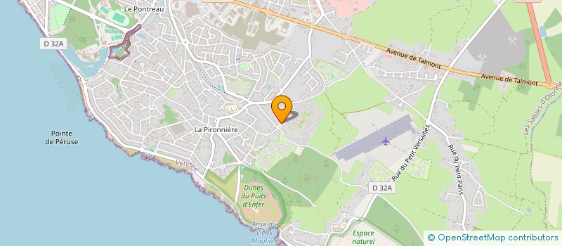 localisation de l'entreprise THLA INVESTISSEMENT à LES SABLES-D'OLONNE