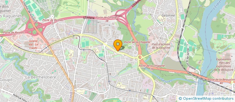 localisation de l'entreprise THMD ENTREPRISE  NANTES