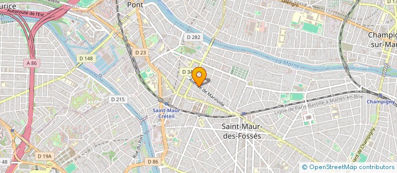 localisation de l'entreprise THMH à SAINT-MAUR-DES-FOSSES