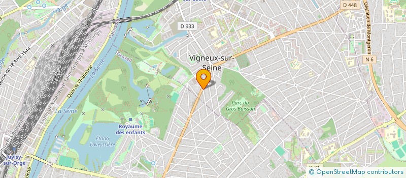 localisation de l'entreprise THN  VIGNEUX-SUR-SEINE