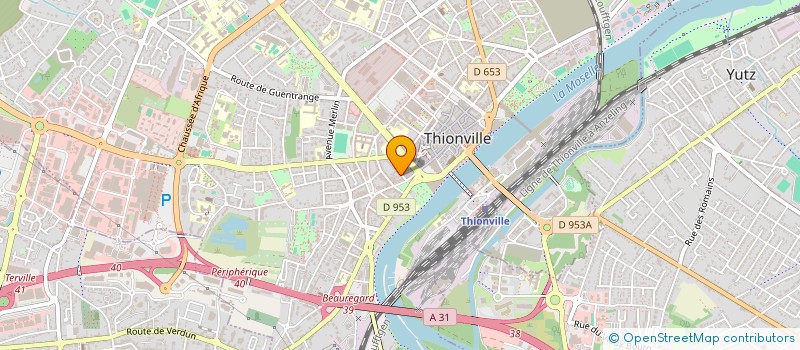 localisation de l'entreprise THN-A1 S.C.I. à THIONVILLE