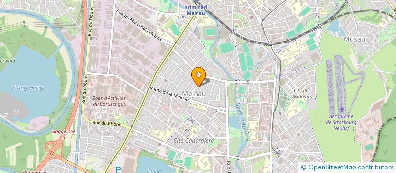 localisation de l'entreprise THN CONSULTANT  STRASBOURG