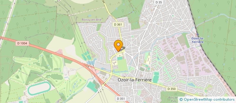 localisation de l'entreprise THOBEING  OZOIR-LA-FERRIERE