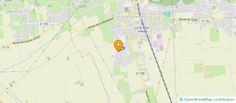 localisation de l'entreprise THOBERGAD  LE GRAND-LEMPS