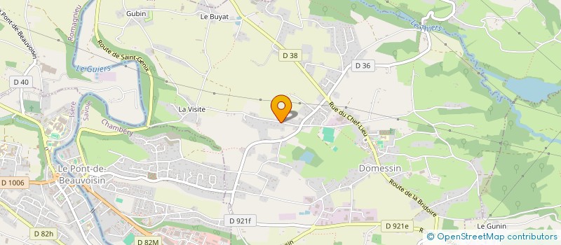 localisation de l'entreprise THOBI à DOMESSIN