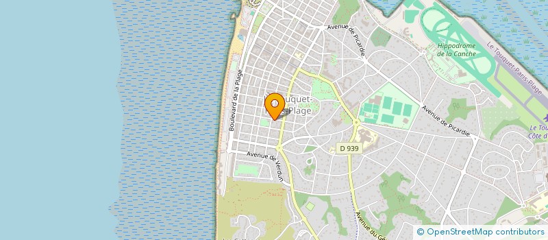 localisation de l'entreprise THOBIS à LE TOUQUET-PARIS-PLAGE