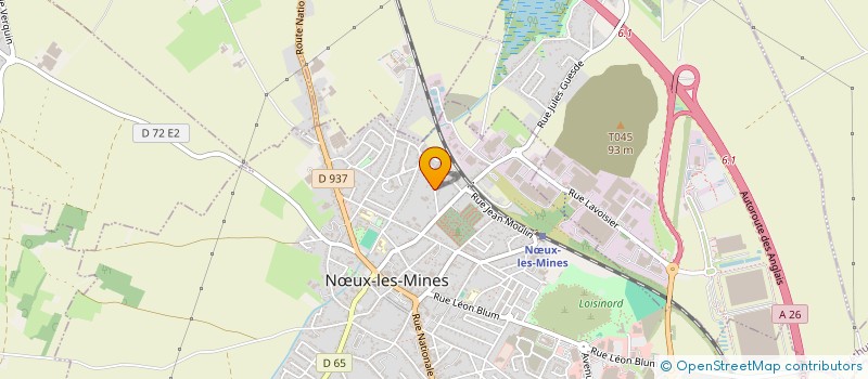 localisation de l'entreprise THOCA  NUX-LES-MINES