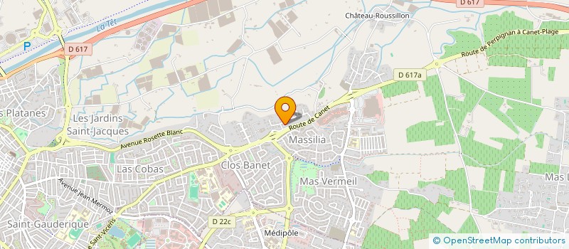 localisation de l'entreprise THOCALINO  PERPIGNAN