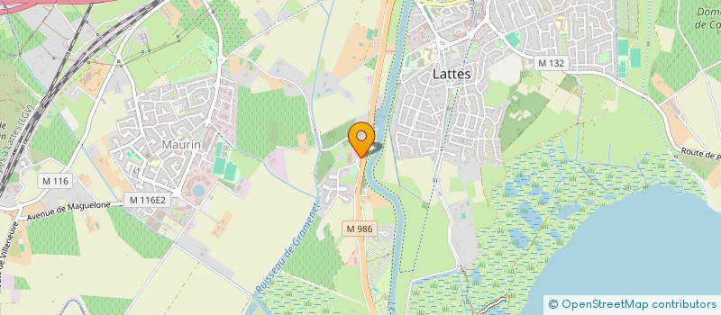 localisation de l'entreprise THOCAM à LATTES