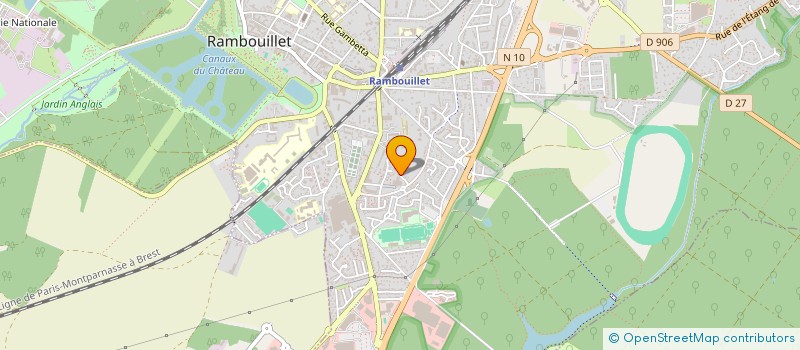 localisation de l'entreprise THOCAPAH à RAMBOUILLET