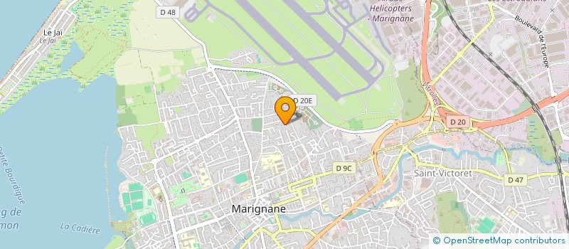 localisation de l'entreprise THOCEFLO  MARIGNANE