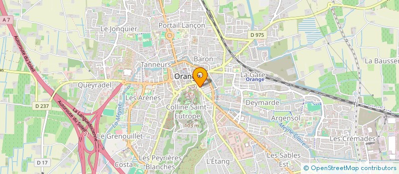 localisation de l'entreprise THOCLAMAT  ORANGE