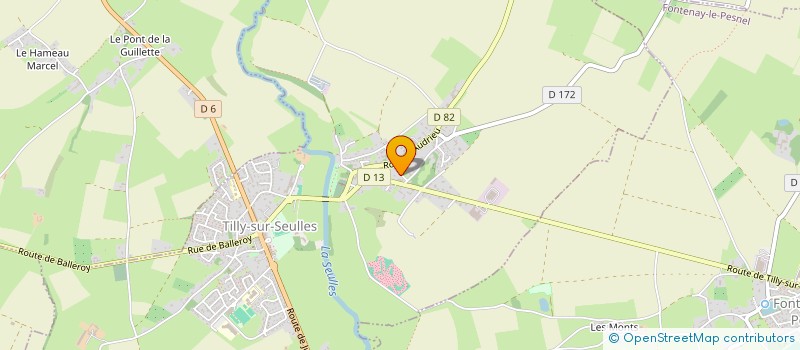 localisation de l'entreprise THODE SERVICES  TILLY-SUR-SEULLES