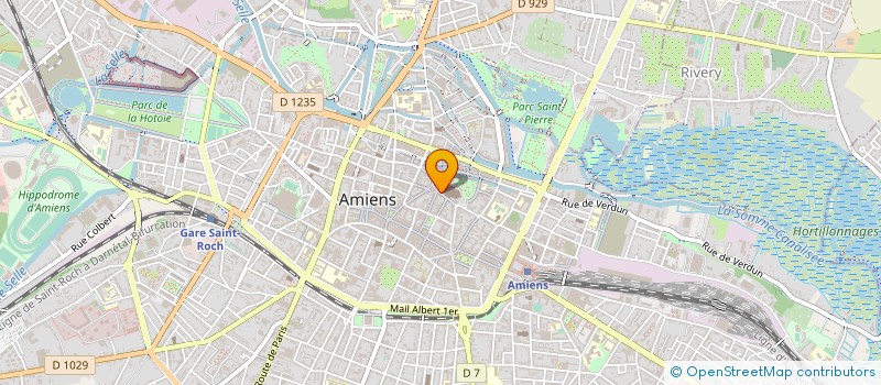 localisation de l'entreprise THODO  AMIENS