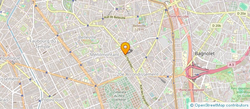 localisation de l'entreprise THODOL  PARIS