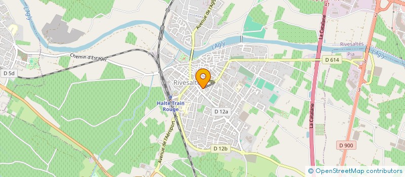localisation de l'entreprise THOEMI à RIVESALTES