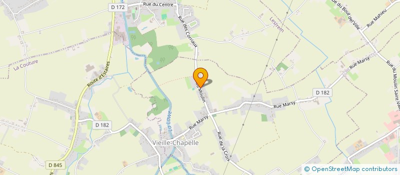 localisation de l'entreprise THOFRAANT HOLDING  VIEILLE-CHAPELLE