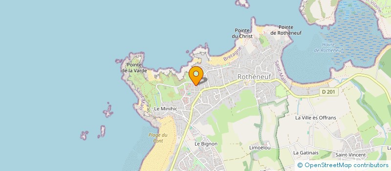 localisation de l'entreprise THOGEOCLEM à SAINT-MALO