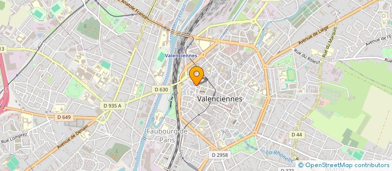 localisation de l'entreprise THOGHI  VALENCIENNES