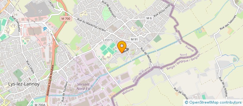 localisation de l'entreprise THOHO  LEERS