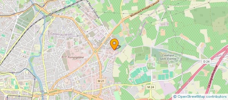 localisation de l'entreprise THOLIL à MONTPELLIER