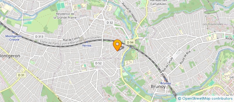 localisation de l'entreprise THOLLON  YERRES