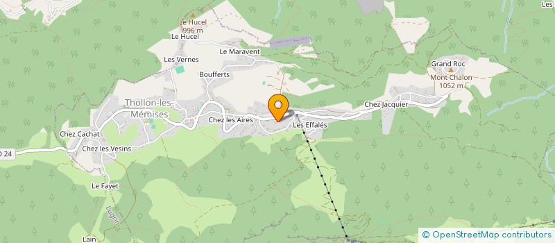 localisation de l'entreprise THOLLON IMMOBILIER 1000-2000 à THOLLON-LES-MEMISES