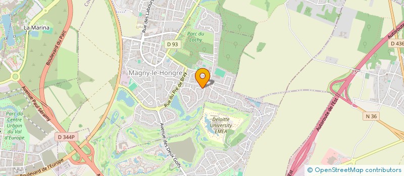 localisation de l'entreprise THOLO  MAGNY-LE-HONGRE