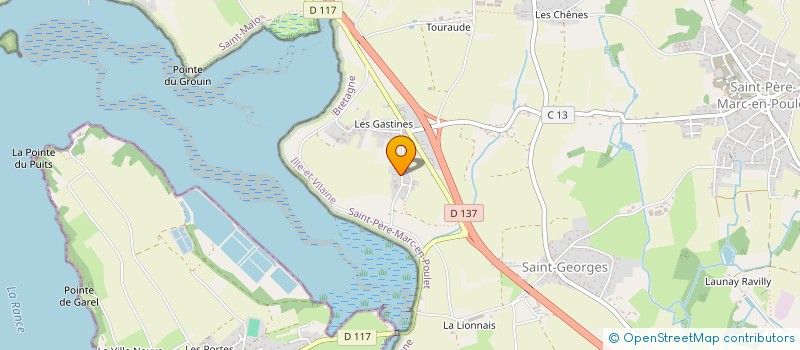 localisation de l'entreprise THOLOMA  SAINT-PERE-MARC-EN-POULET