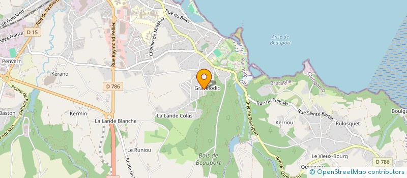 localisation de l'entreprise THOLOUMAX  PAIMPOL