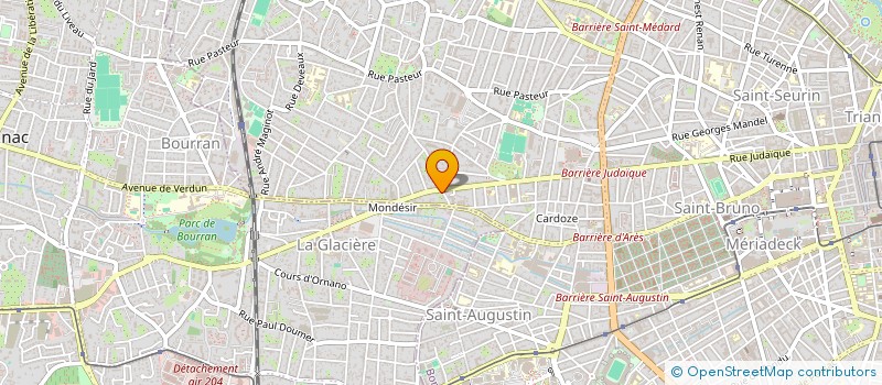 localisation de l'entreprise THOLUMA  BORDEAUX