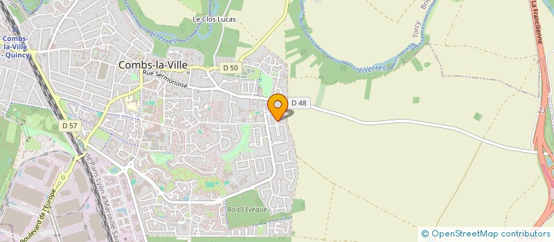 localisation de l'entreprise THOLUNAITHI  COMBS-LA-VILLE