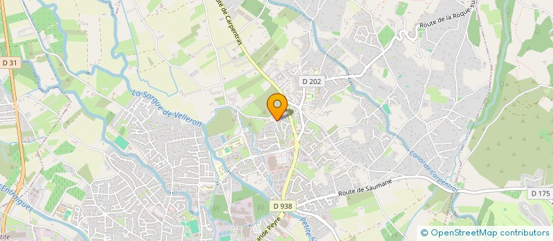 localisation de l'entreprise THOM ELAGAGE  L'ISLE-SUR-LA-SORGUE