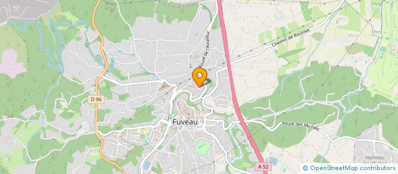 localisation de l'entreprise THOM'IMMO  FUVEAU