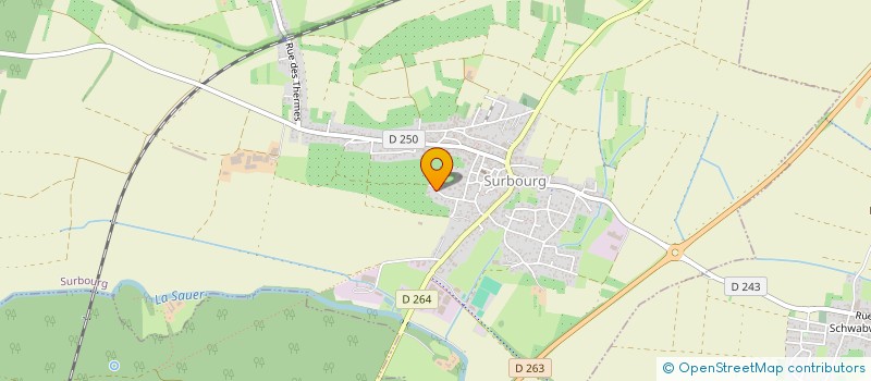 localisation de l'entreprise THOM PRINT SERVICE  SURBOURG