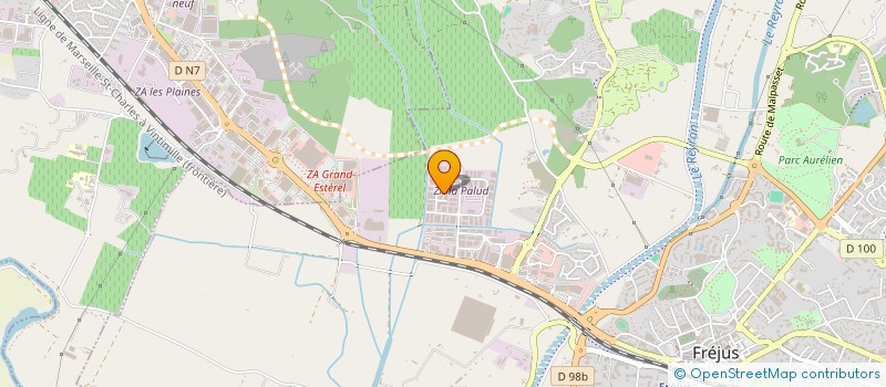 localisation de l'entreprise THOM'STORE à PUGET-SUR-ARGENS