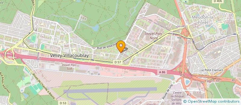 localisation de l'entreprise THOMAINFOR HOLDING  VELIZY-VILLACOUBLAY