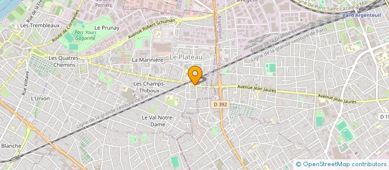 localisation de l'entreprise THOMALEX  SARTROUVILLE