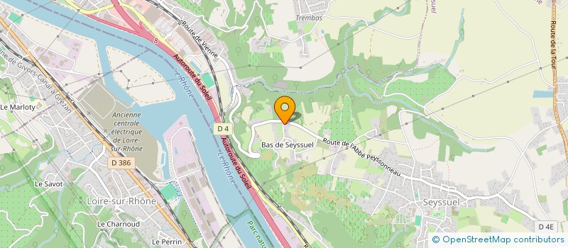 localisation de l'entreprise THOMALEX  SEYSSUEL