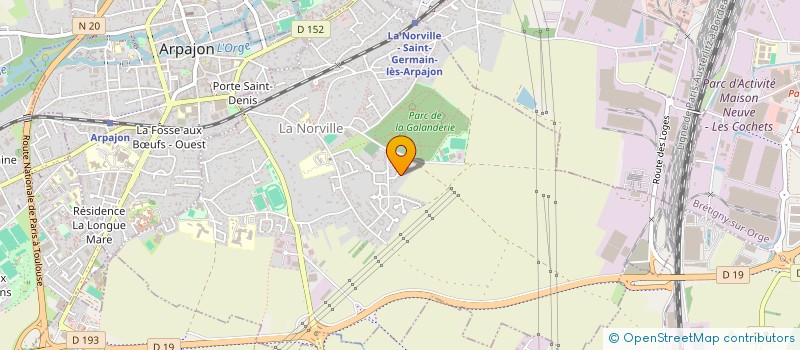 localisation de l'entreprise THOMALINE2D  LA NORVILLE