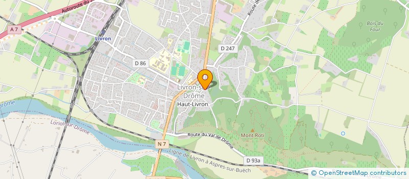 localisation de l'entreprise THOMANN  LIVRON-SUR-DROME