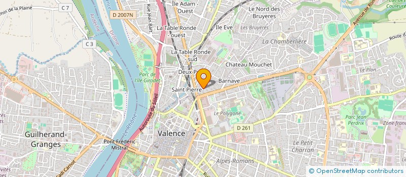 localisation de l'entreprise THOMANN FRANCE  BOURG LES VALENCE