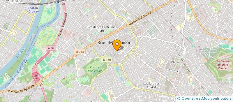 localisation de l'entreprise THOMAR à RUEIL-MALMAISON