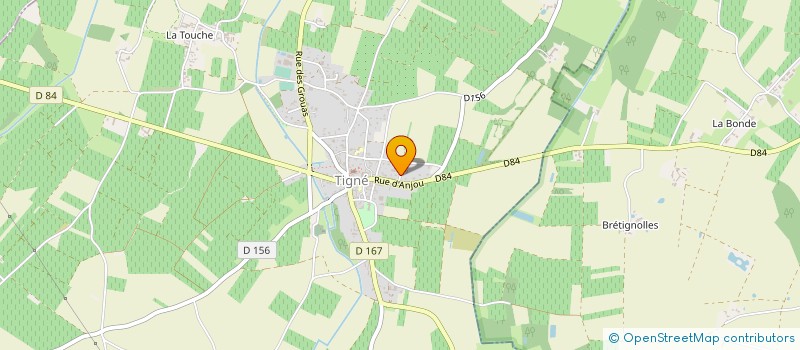 localisation de l'entreprise THOMAS à LYS-HAUT-LAYON