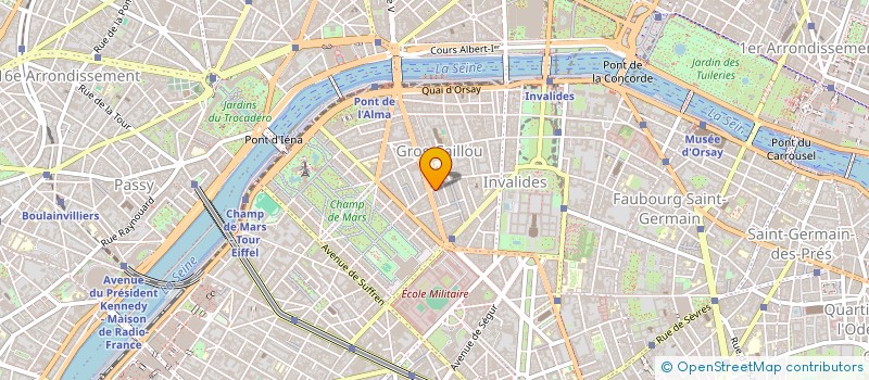 localisation de l'entreprise THOMAS  PARIS