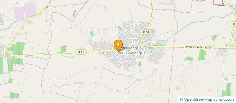 localisation de l'entreprise THOMAS  VILLELONGUE-DE-LA-SALANQUE