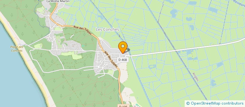 localisation de l'entreprise THOMAS  LONGEVILLE-SUR-MER